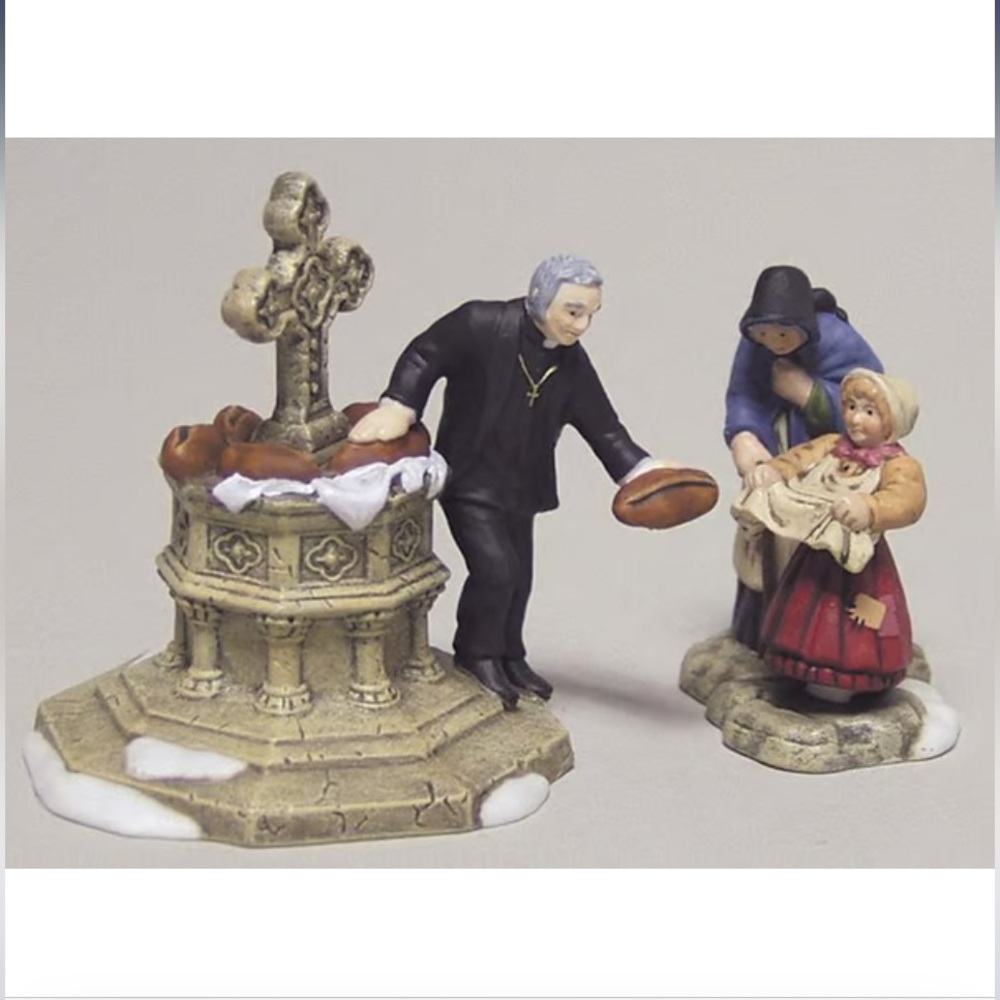 Department 56 The Charitable Vicar Dickens Village #58566 - Boxed